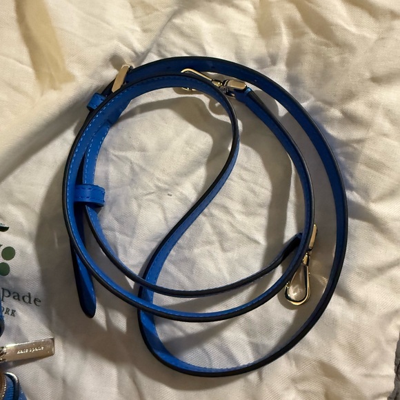 Kate Spade Blue and White Handbag - Picture 5 of 6